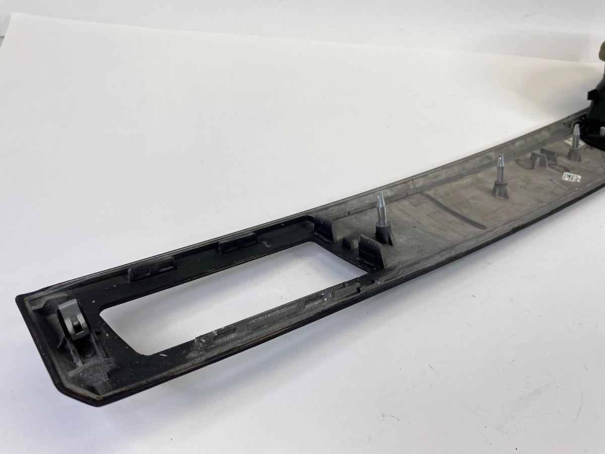 06 07 BMW 530I 08-10 535I DASH CENTER RH MOLDING WOODGRAIN TRIM W VENTS 05114001