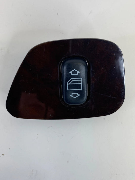 1998-2002 MERCEDES-BENZ E430 REAR LEFT SIDE DOOR WINDOW SWITCH W/ BEZEL OEM
