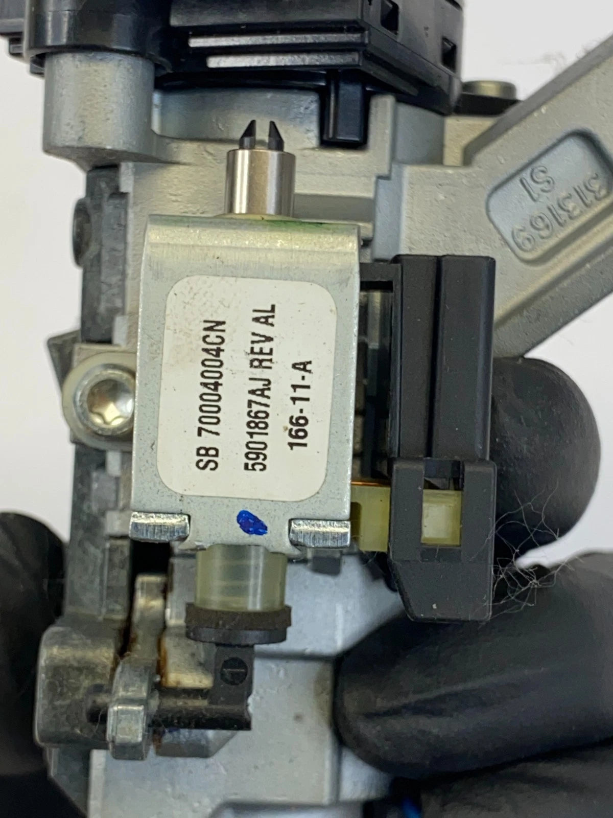 11-16 CHEVROLET CRUZE 1.8L IGNITION SWITCH LOCK CYLINDER ASSY W/KEY 20939745 OEM