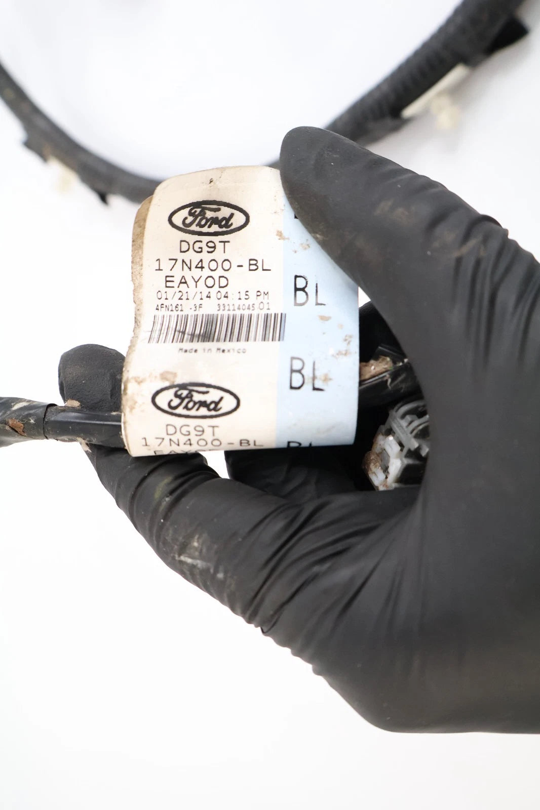 2013-2016 FORD FUSION REAR TRUNK LID LIGHT SENSOR WIRING HARNESS OEM DG9T17N400B
