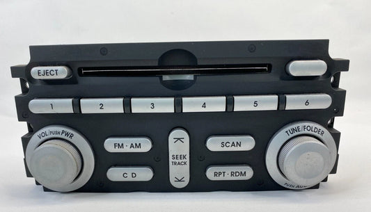 04 05 MITSUBISHI GALANT RADIO CD PLAYER CONTROL PANEL FACE PLATE 8002A247H OEM