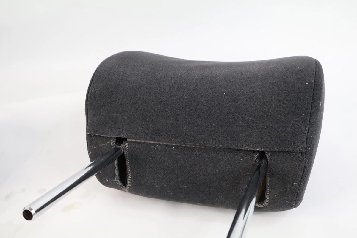 03-09 TOYOTA 4RUNNER FRONT SEAT HEADRESTS HEAD REST LH RH SET CLOTH DK GRAY OEM