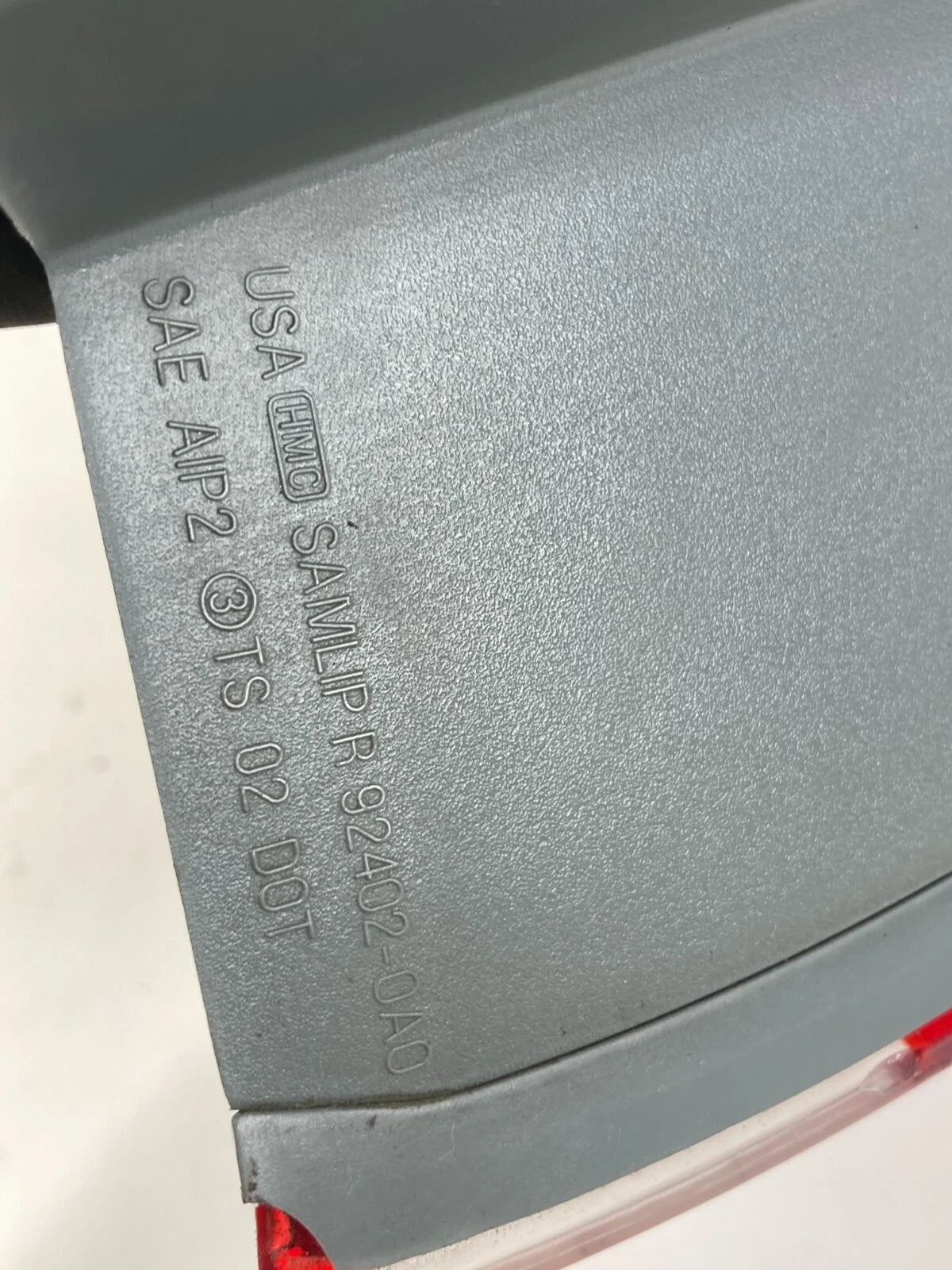 06-08 HYUNDAI SONATA SEDAN REAR RIGHT PASSENGER SIDE TAIL LIGHT LAMP TAILLIGHT