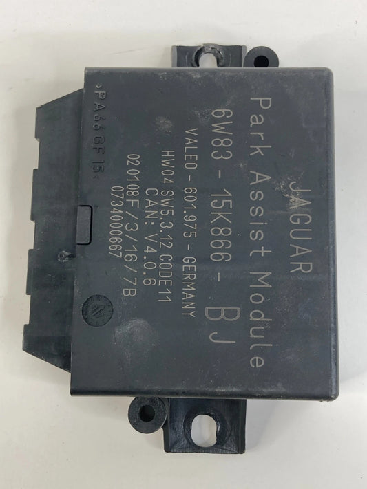 2009-2015 JAGUAR XF PARKING ASSIST DISTANCE CONTROL MODULE UNIT 6W83-15K866-BJ