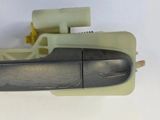 2010-2013 KIA FORTE REAR LEFT DRIVER SIDE EXTERIOR OUTER DOOR HANDLE GRAY OEM