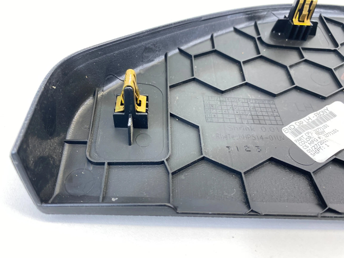 09-17 CHEVROLET TRAVERSE DASH INSTRUMENT PANEL LEFT END CAP COVER 22771151