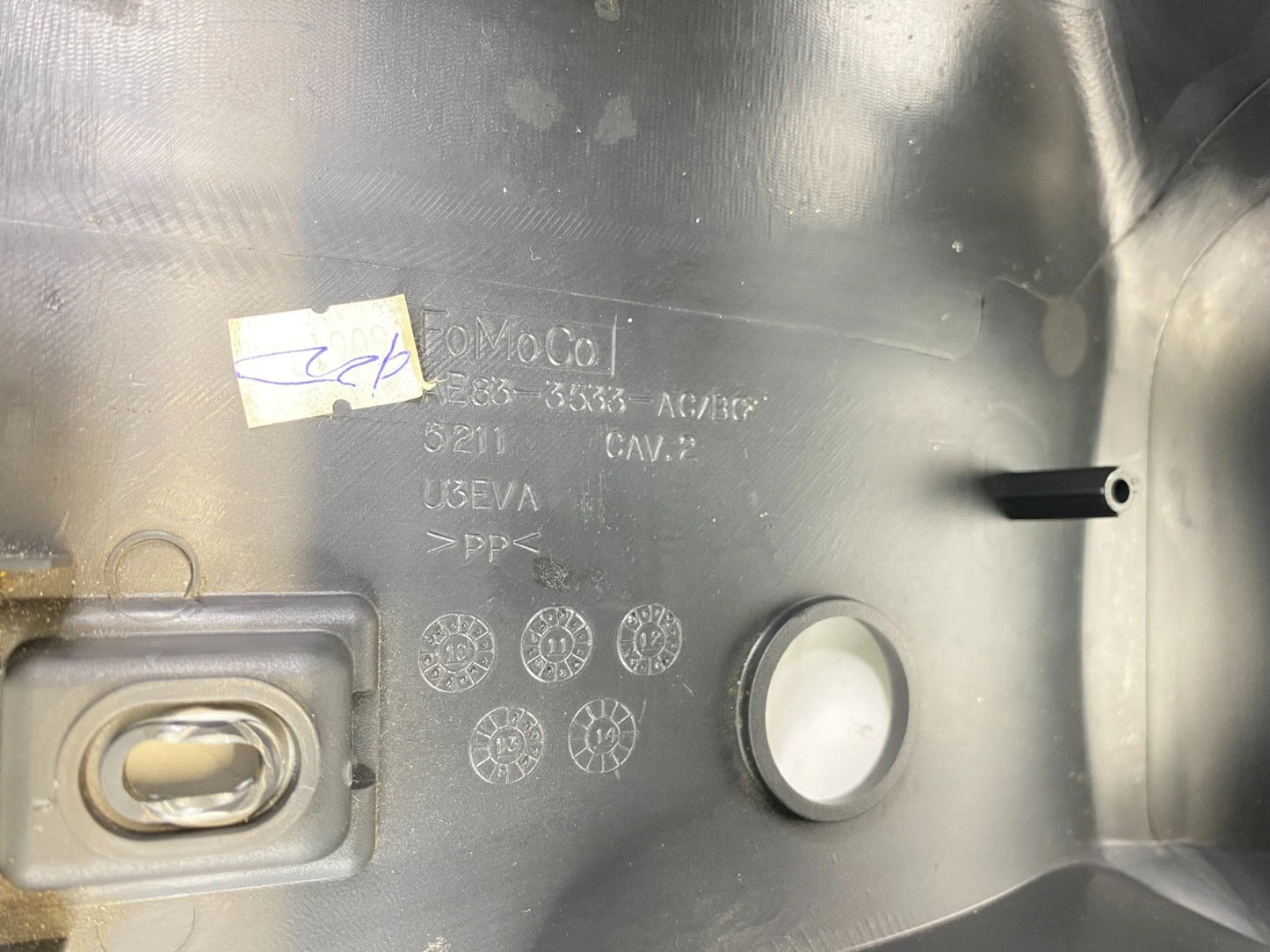 11-19 Ford Fiesta Steering Column Upper & Lower Cover Trim Shroud AE83-3533-AC