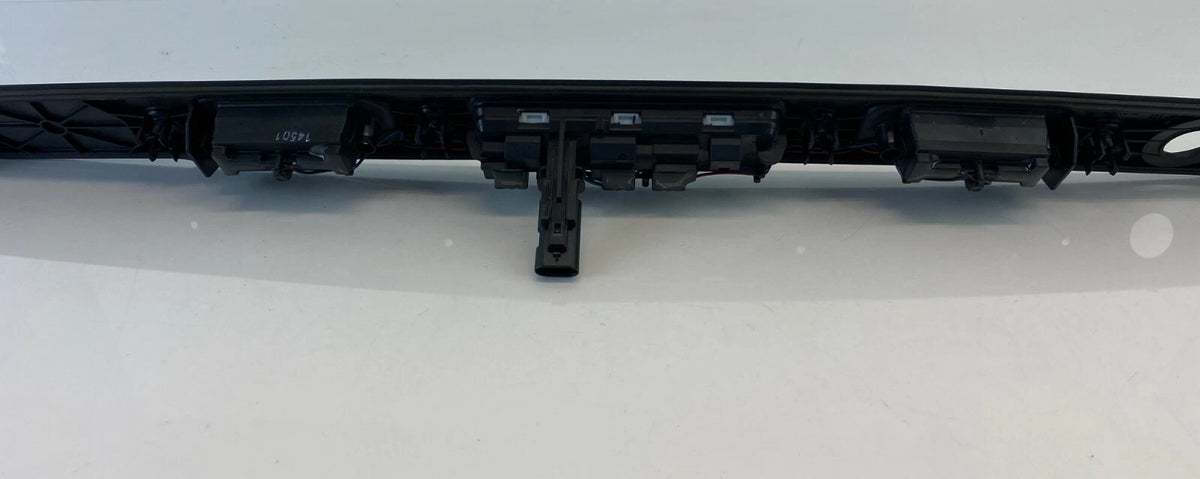 2011-2018 VOLVO S60 REAR TRUNK LID OPEN OPENING HANDLE PANEL W/ LAMPS 31253640