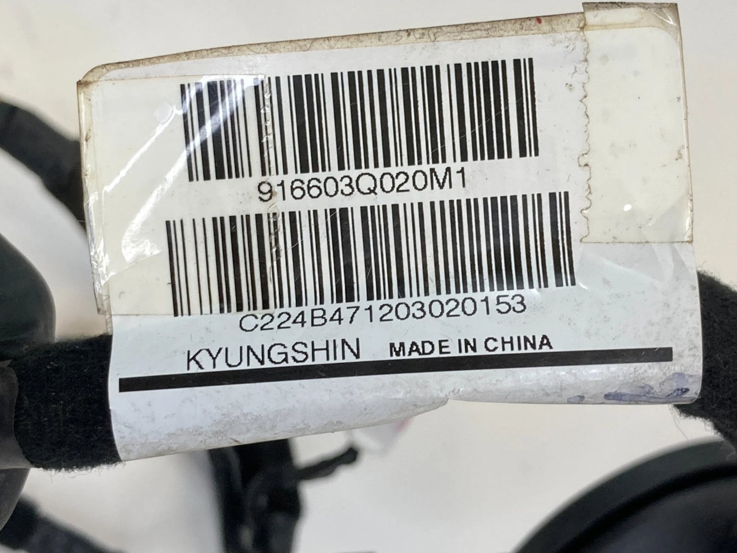 2011-2014 HYUNDAI SONATA REAR RIGHT DOOR WIRE WIRING HARNESS OEM 916603Q020M1