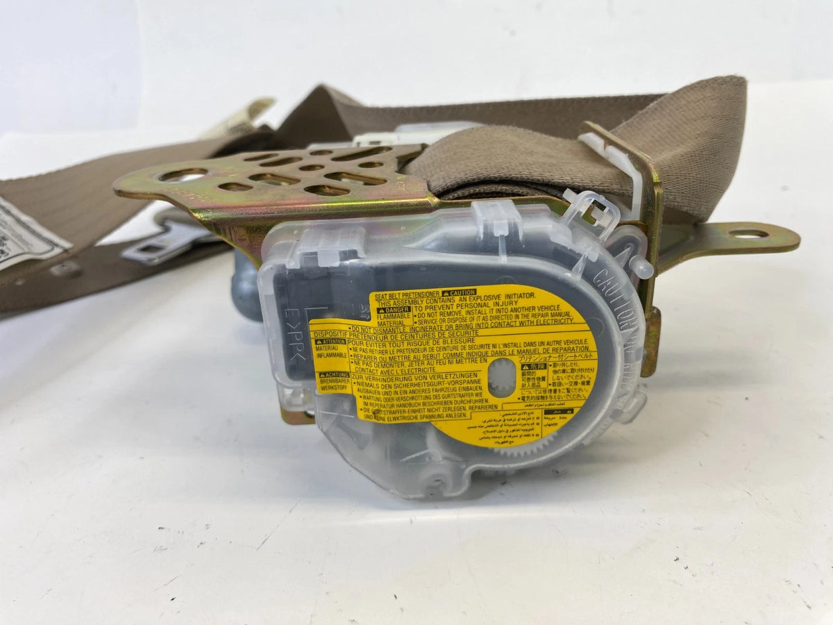 2002 2003 02 03 LEXUS ES300 FRONT RIGHT PASSENGER SIDE SEAT BELT RETRACTOR BEIGE