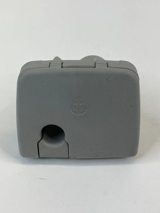 2004-2006 CADILLAC SRX REAR 2ND SEAT SAFETY BUCKLE ANCHOR HOOK COVER TRIM OEM