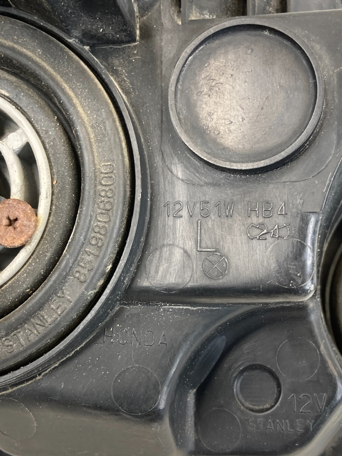 2003-2007 Honda Accord Coupe Front Left Driver Headlight Headlamp Assembly OEM