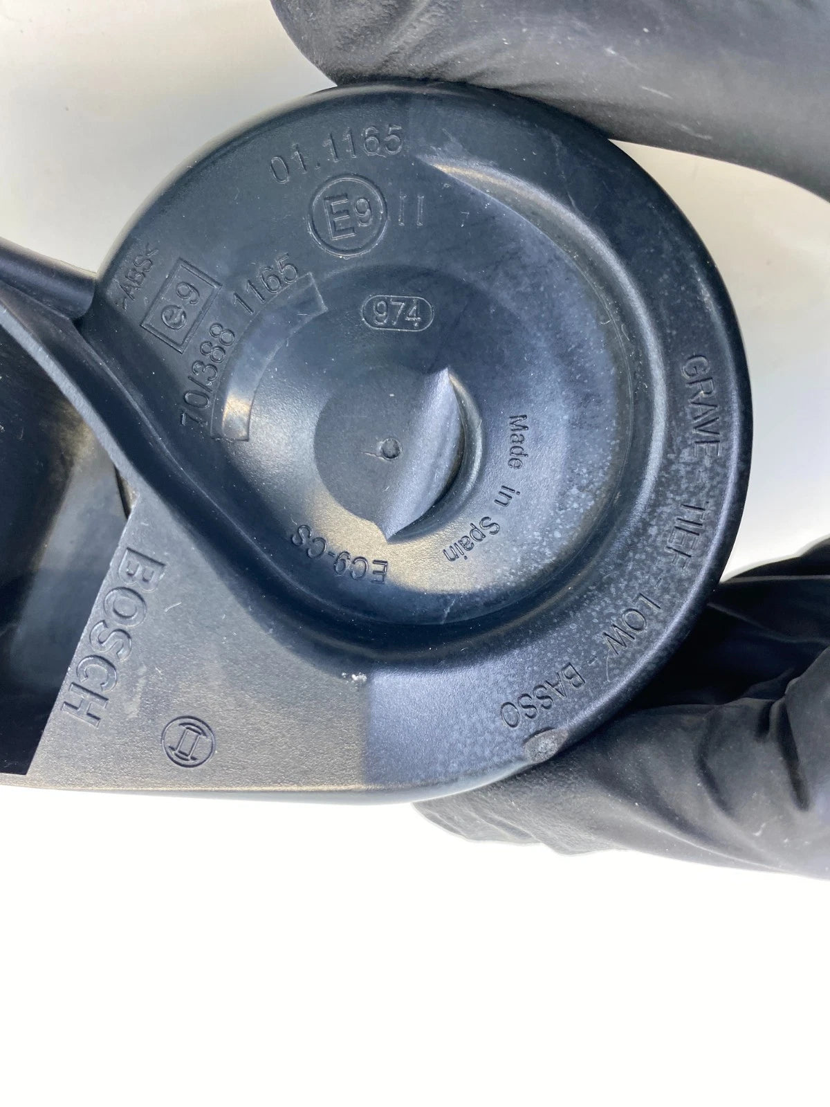 2007-2012 MERCEDES-BENZ GL450 FRONT LOW TONE BUMPER HORN ASSEMBLY OEM