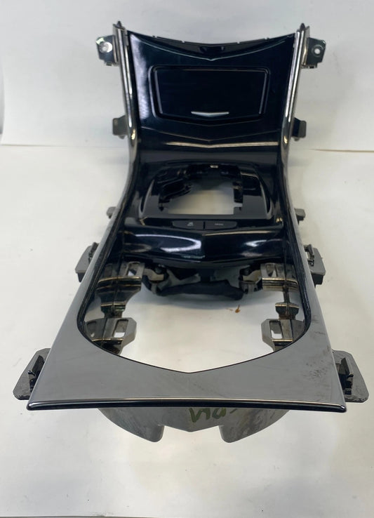 13-19 CADILLAC ATS SEDAN CENTER CONSOLE SHIFTER CUP HOLDER BEZEL TRIM PANEL OEM
