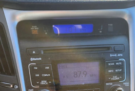 2011-2015 HYUNDAI SONATA DASHBOARD CENTER DIGITAL CLOCK DISPLAY 94510-3Q000 OEM