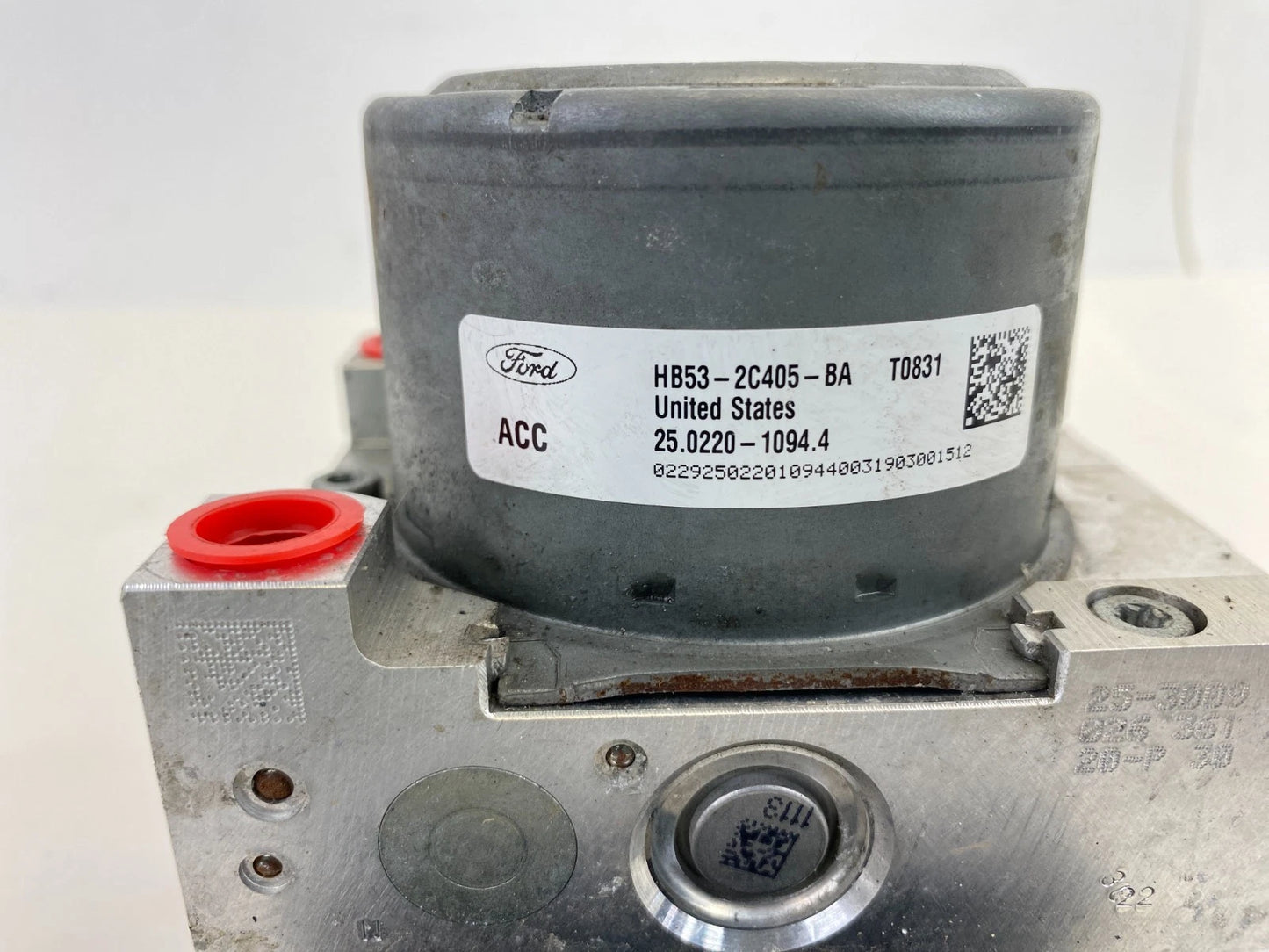 16-19 FORD EXPLORER UTILITY 3.5L AT ABS PUMP ANTI LOCK BRAKE MODULE HB532C405BA