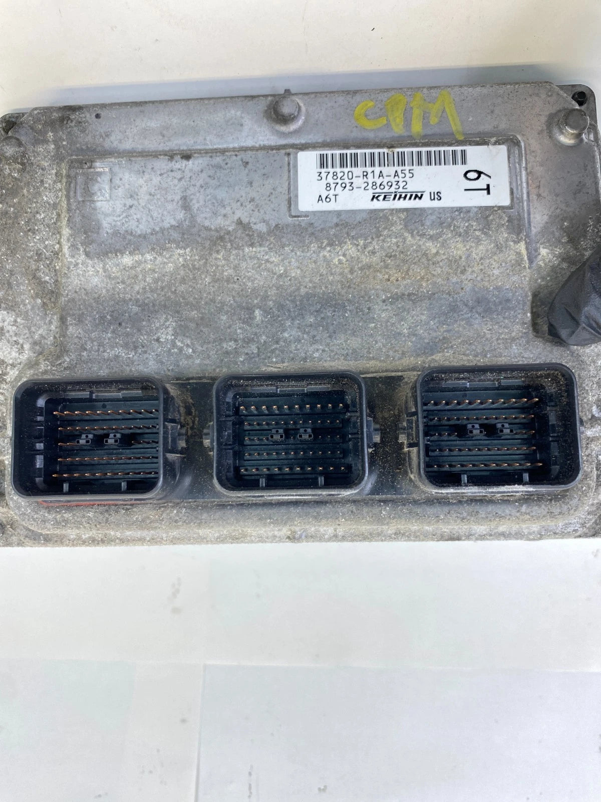 2012 HONDA CIVIC 1.8L L4 A/T ENGINE CONTROL MODULE UNIT ECM ECU 37820-R1A-A55