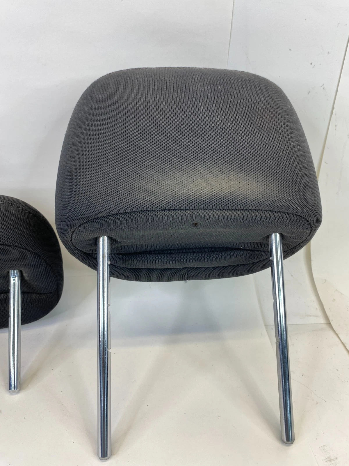 2013-2016 DODGE DART REAR SEAT HEADREST HEAD REST SET OF 3 CLOTH BLACK OEM