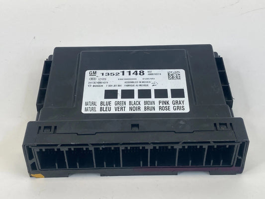 15-20 CHEVROLET TRAX 1.4L L4 BODY COMPUTER CONTROL MODULE BCM BCU 13521148 OEM