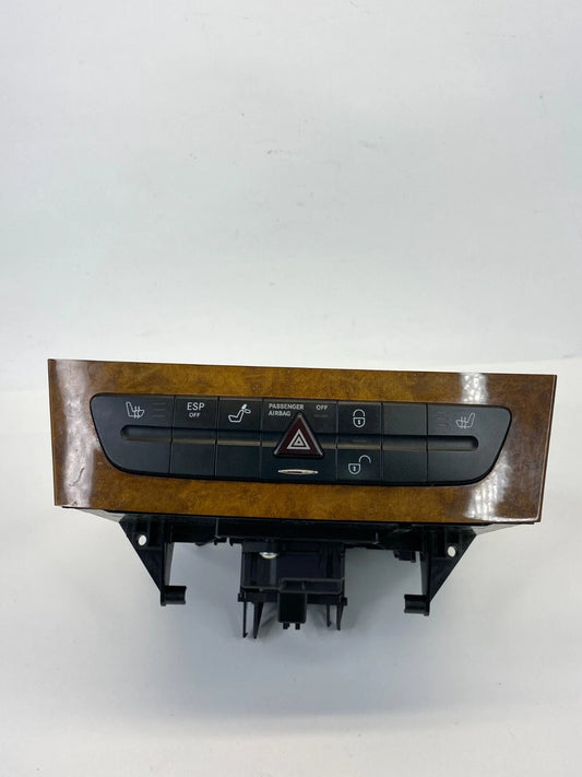 03-09 MERCEDES-BENZ W211 E500 HAZARD LIGHT DOOR LOCK CONTROL SWITCH MODULE OEM