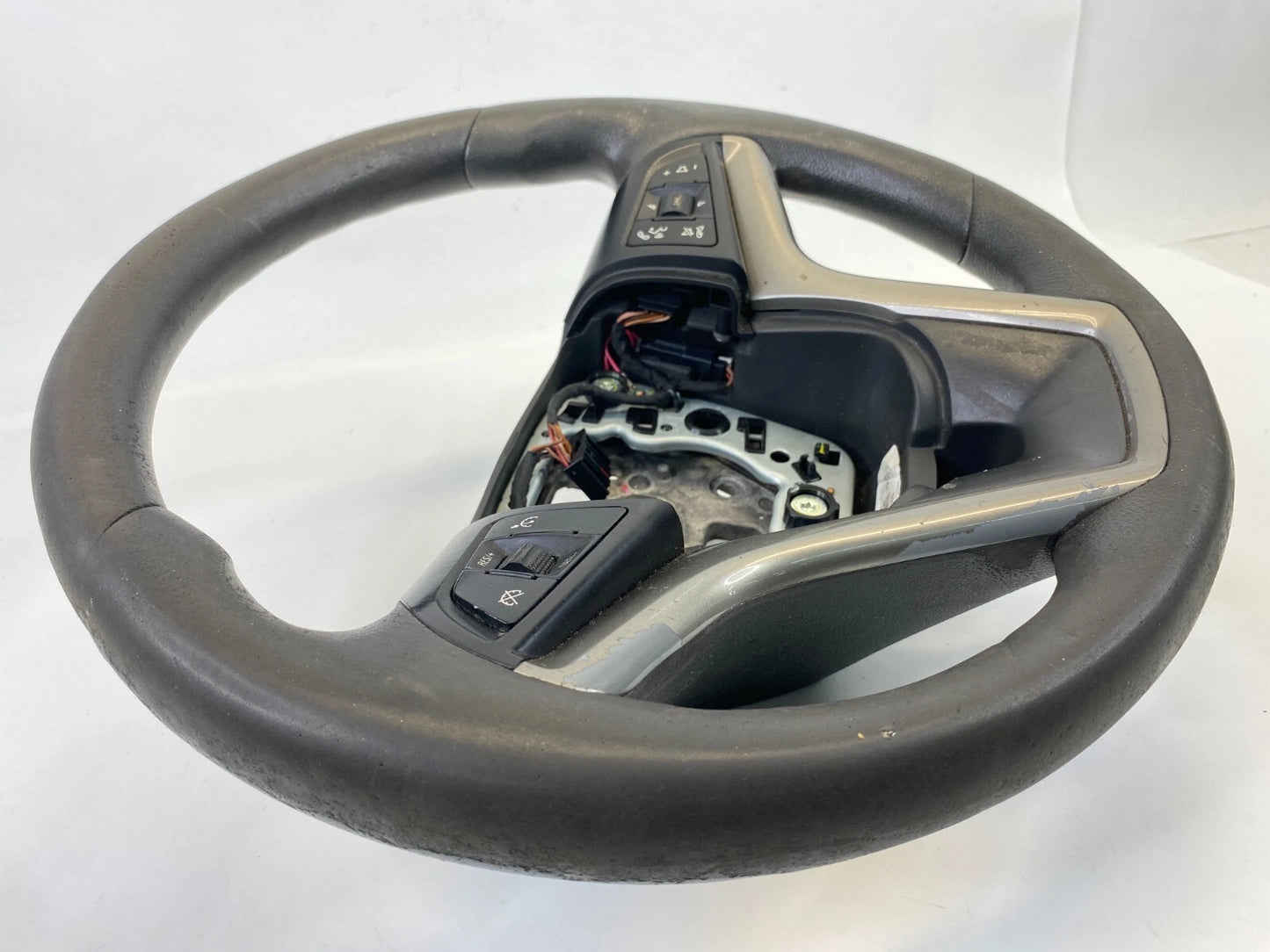 2014 2015 CHEVROLET MALIBU JET BLACK STEERING WHEEL W/ CRUISE CONTROLS 23177781