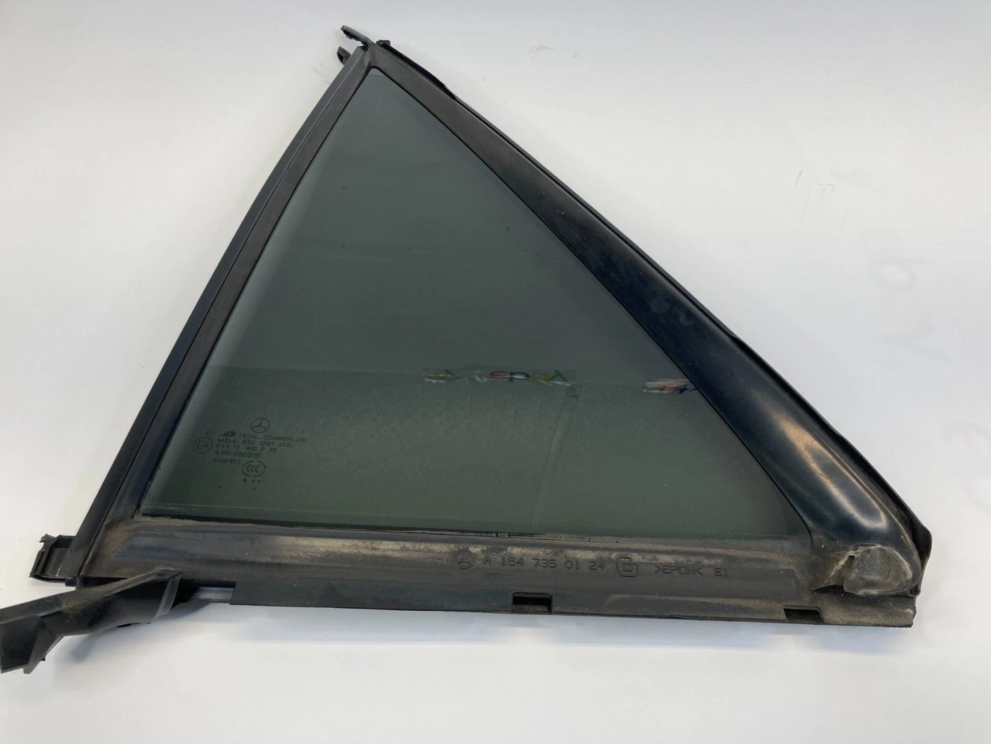 2006 2007 MERCEDES-BENZ ML 500 REAR LEFT SIDE DOOR VENT WINDOW GLASS 43R-000091