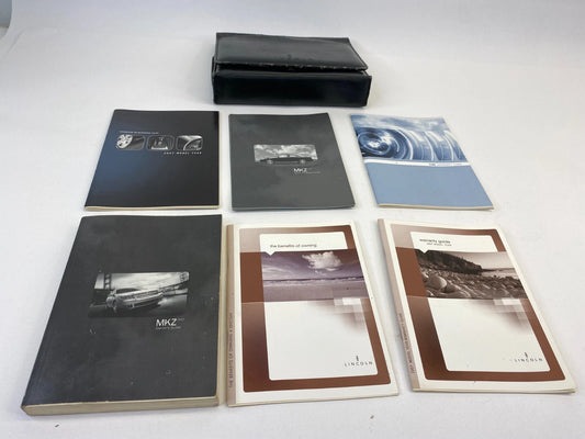 2007 LINCOLN MKZ OWNERS GUIDE WARRANTY QUICK REFERENCE GUIDE W/ CASE OEM
