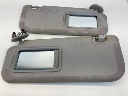2008-2014 SCION XD SUN VISOR SET PAIR LEFT DRIVER RIGHT PASSENGER MIRROR OEM