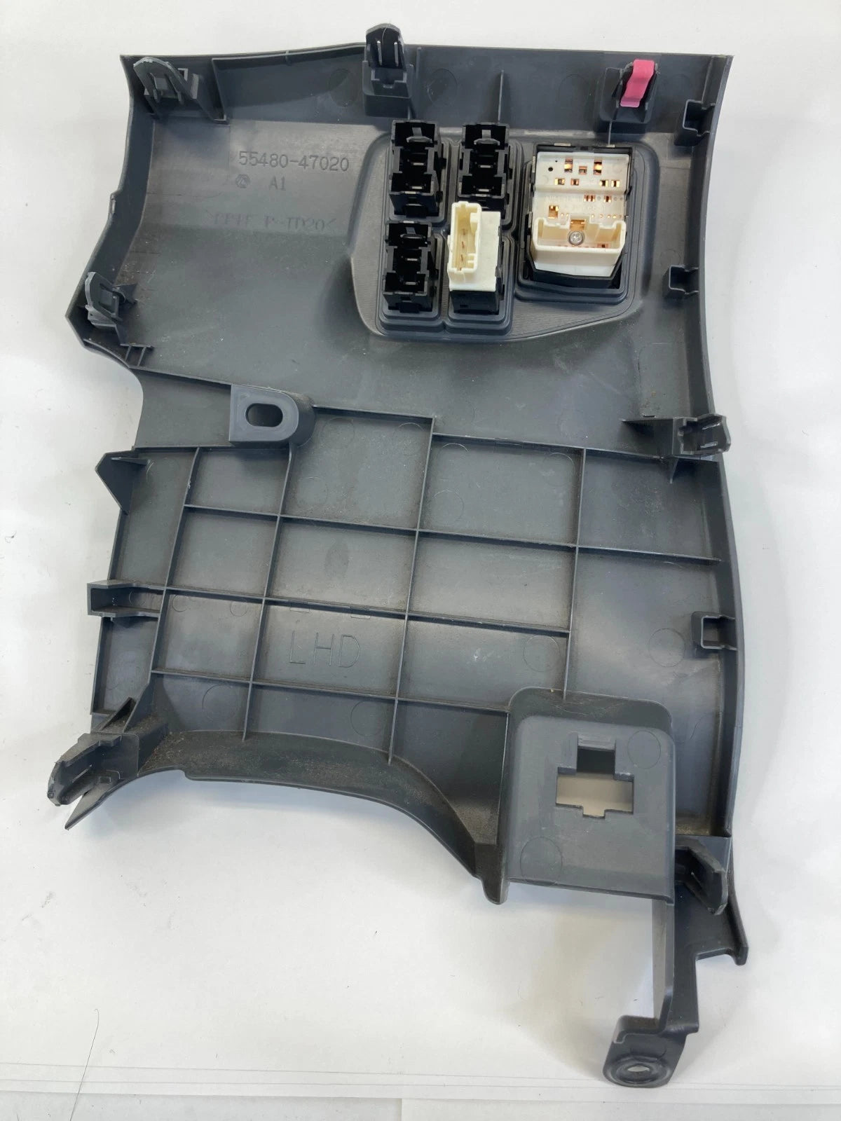 2010 2011 TOYOTA PRIUS DASH LEFT DRIVER LOWER PANEL COVER W SWITCHES 55480-47020