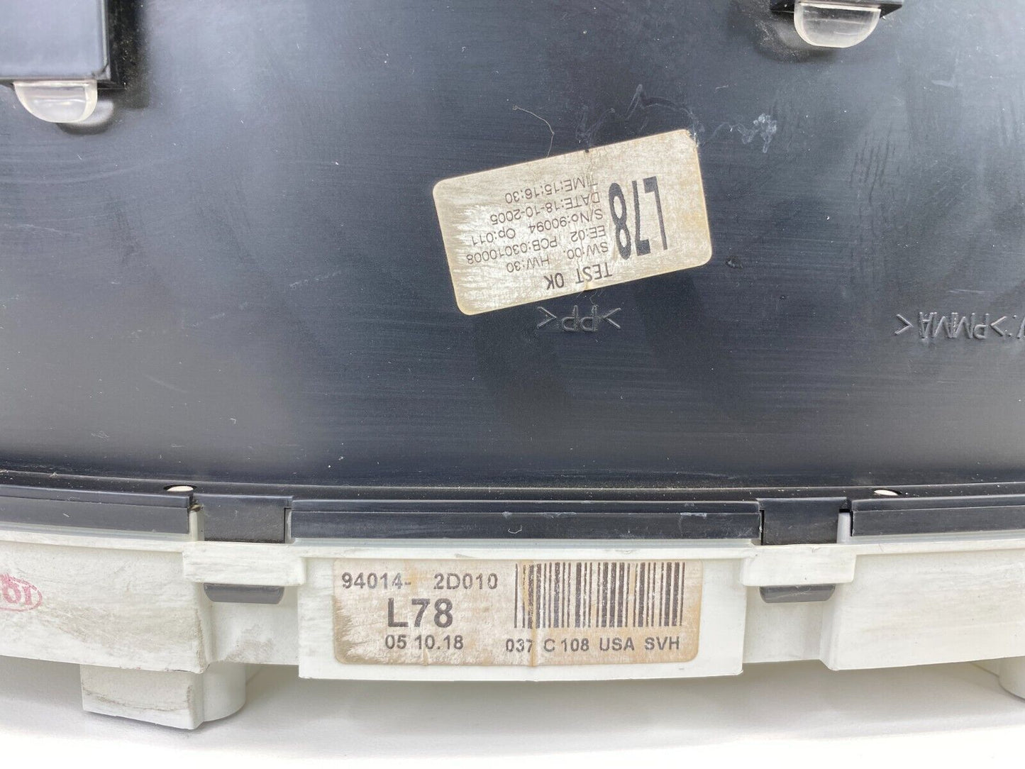 2004-2006 Hyundai Elantra A/T Speedometer Instrument Cluster 131.545 Miles