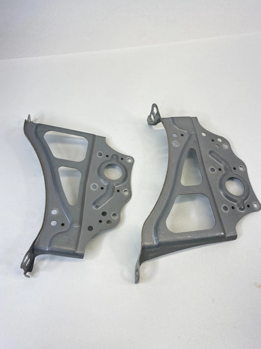 04 05 06 07 08 09 TOYOTA PRIUS CENTER DASH RADIO MOUNT BRACKETS SET LH RH OEM