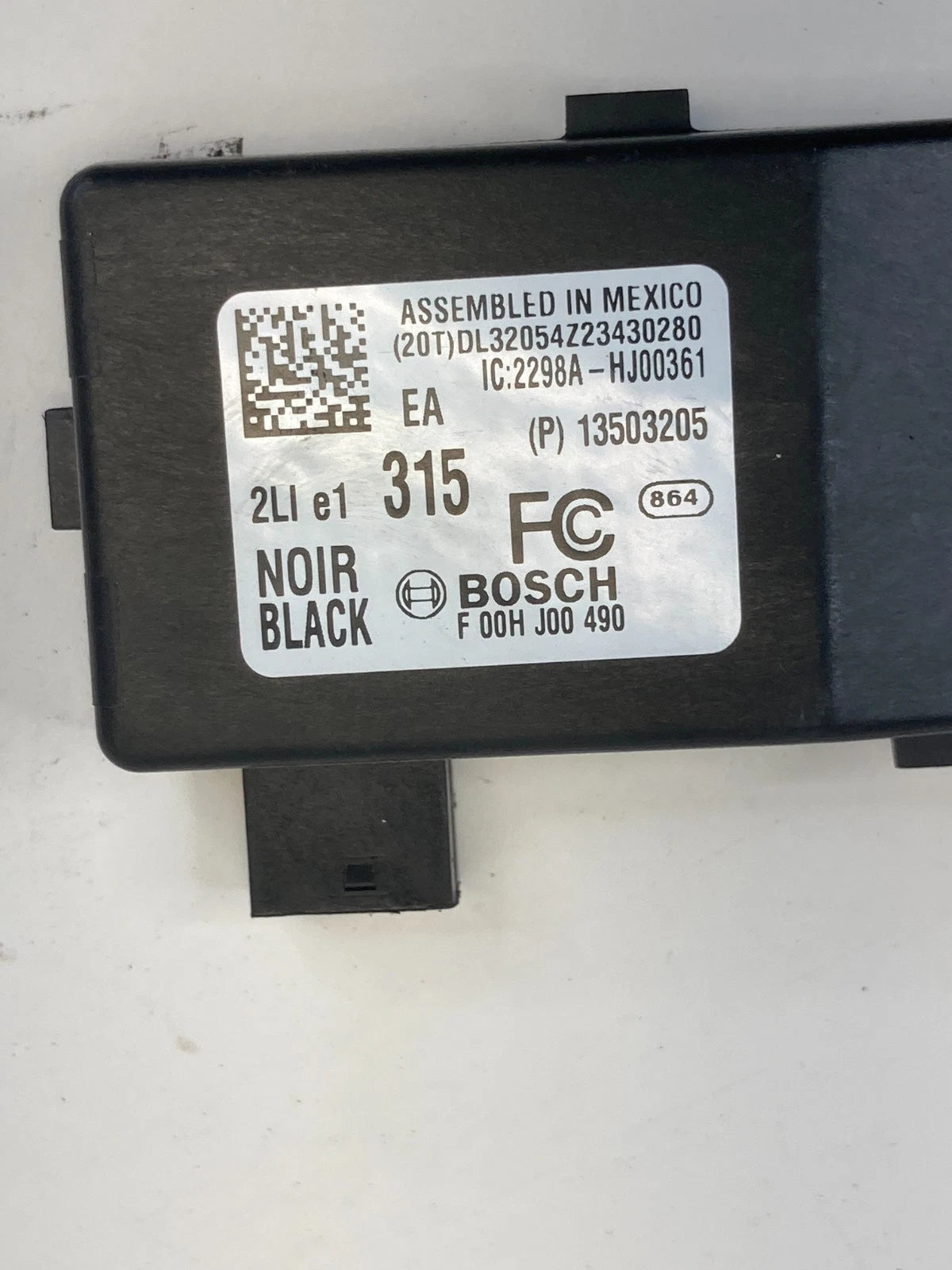 2011-2016 CHEVROLET CRUZE KEYLESS ENTRY LOCKING RECEIVER MODULE UNIT 13503205
