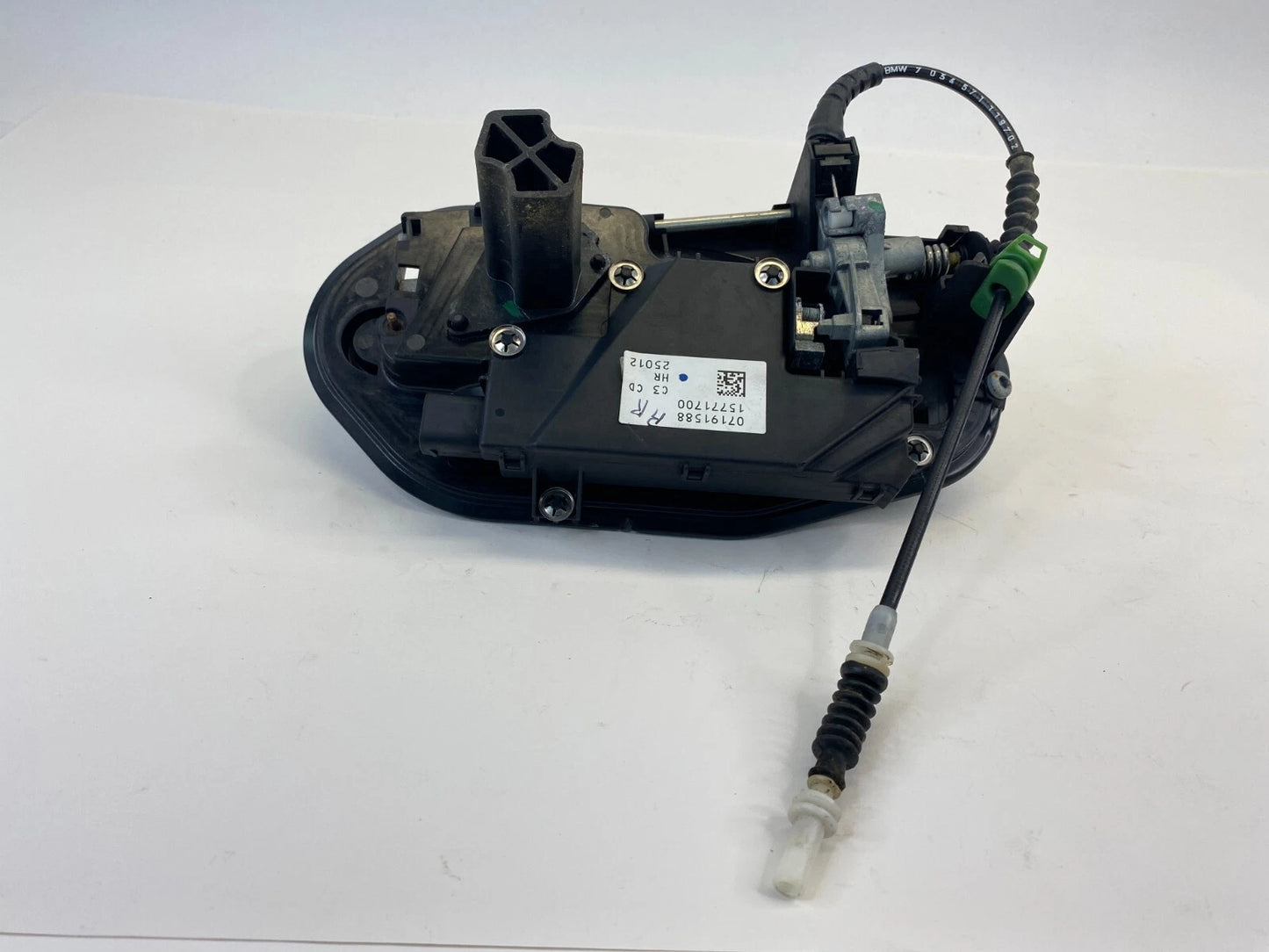 09 10 BMW 535I XDRIVE REAR RIGHT PASSENGER EXTERIOR DOOR HANDLE 07191588 OEM