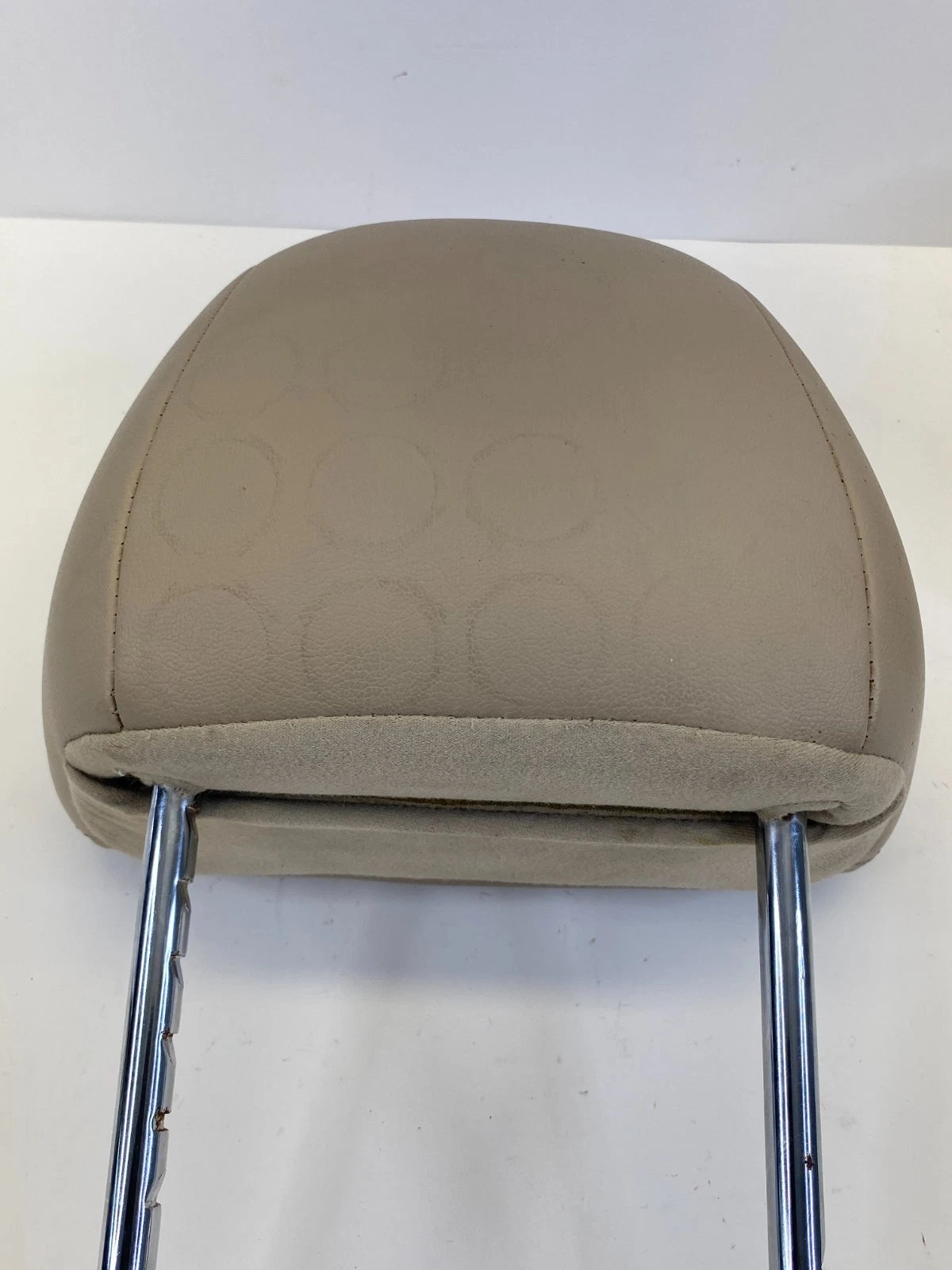 2013-2016 NISSAN PATHFINDER FRONT SEAT HEADREST PAIR SET LH RH TAN OEM FACTORY