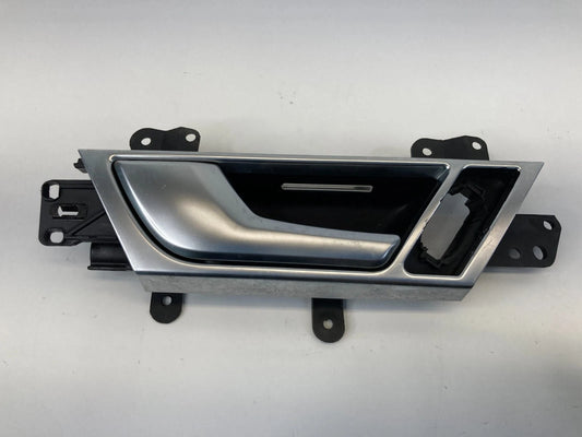 2005-2011 AUDI A6 REAR LEFT SIDE INTERIOR DOOR HANDLE W/ BEZEL 4F0839019G OEM
