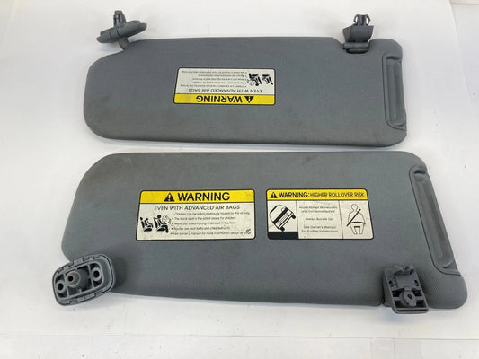 2011-2013 KIA SORENTO LEFT & RIGHT SUN VISOR SET DRIVER PASSENGER SHADE OEM