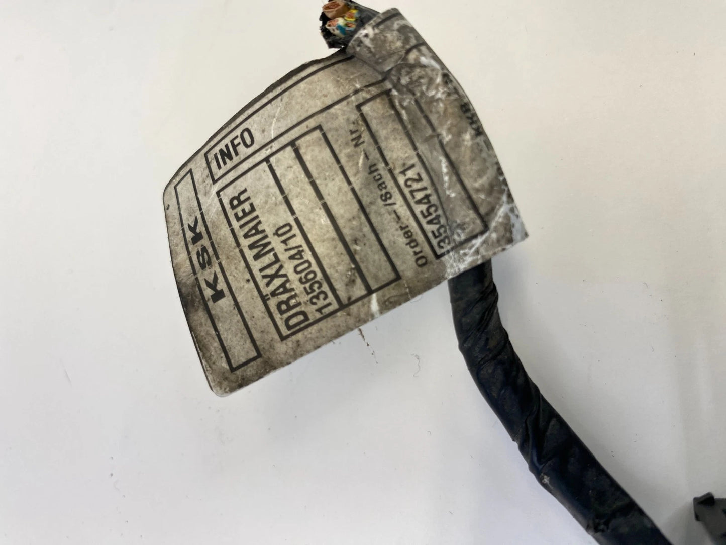 07-15 MINI COOPER FR RH HEADLIGHT WIRING CONNECTOR PLUG PIGTAIL 12 PIN 13560410