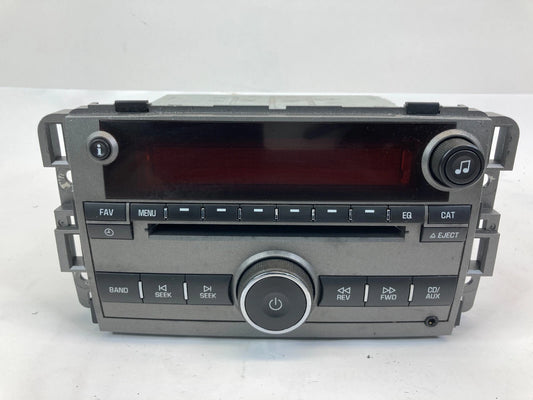 2008 2009 2010 SATURN VUE AM FM CD PLAYER AUDIO RECEIVER UNIT 20790696 OEM