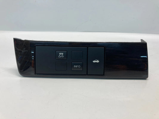 11-13 MAZDA 6 INFO TRUNK RELEASE OPENER SWITCH BUTTON TRIM BEZEL GEJ266170 OEM