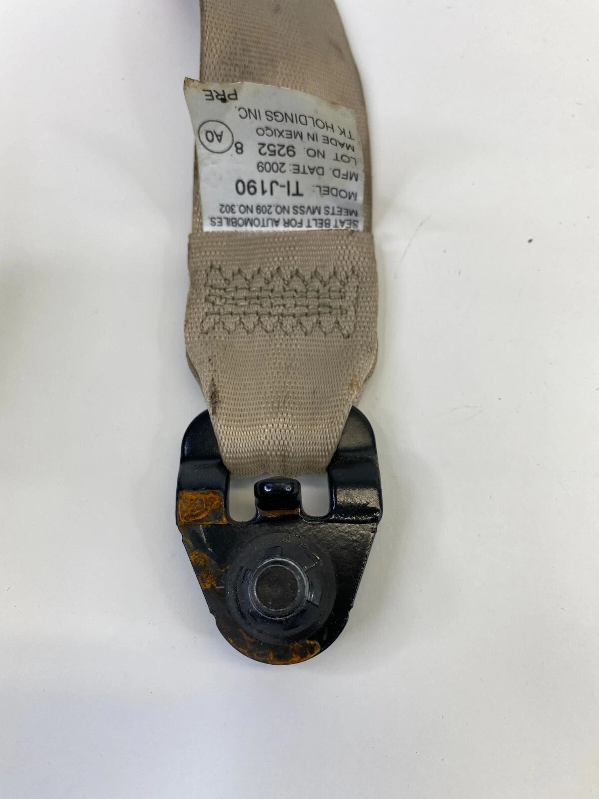 2007-2013 ACURA MDX FRONT RIGHT PASSENGER SIDE SEAT BELT RETRACTOR ASSEMBLY OEM