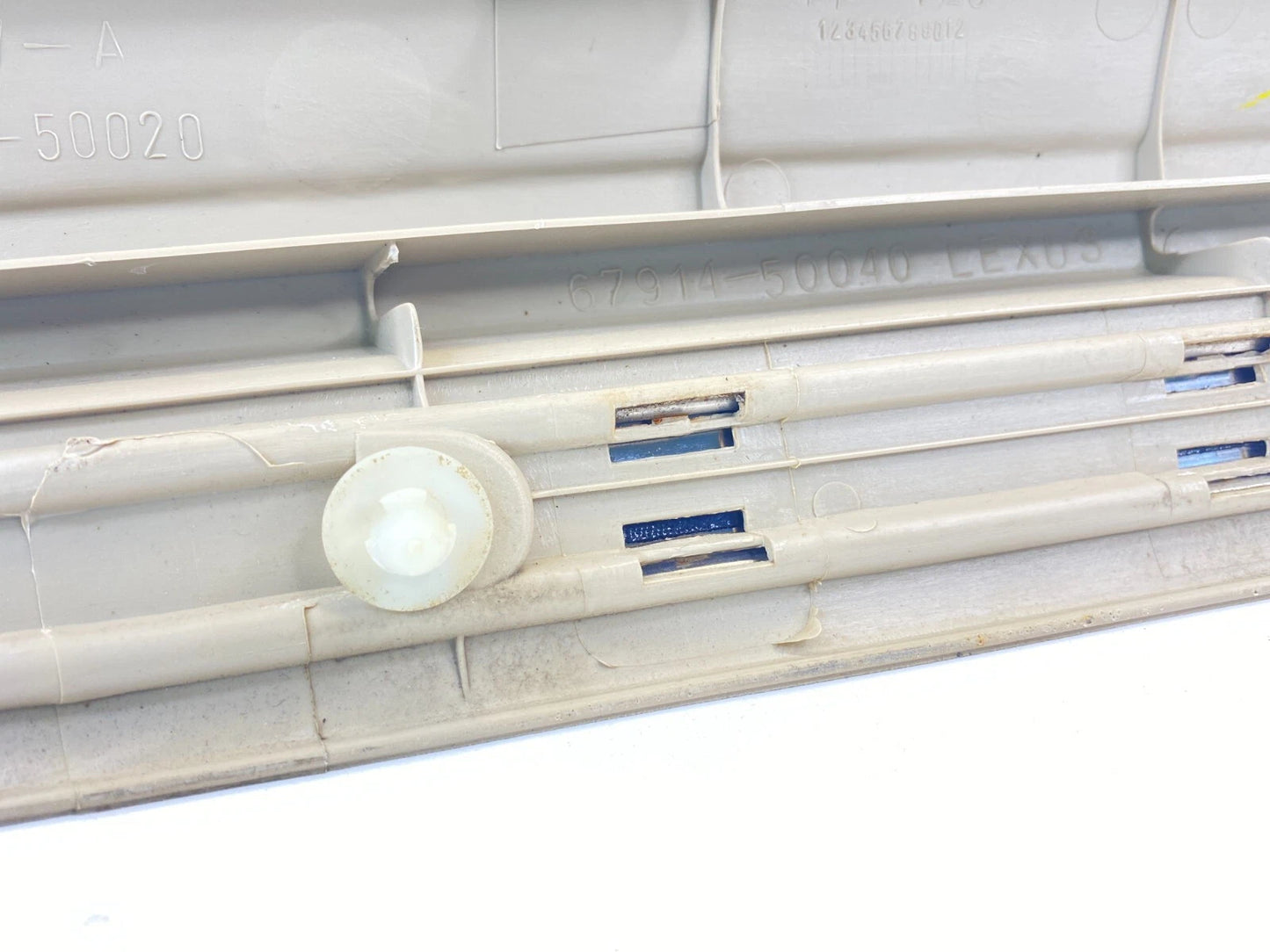 1995-2000 LEXUS LS400 FRONT LEFT DOOR SCUFF SILL PLATE TRIM MOLDING 67914-50020