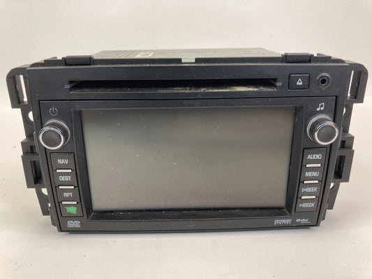 2009-2012 ENCLAVE TRAVERSE RADIO AM FM CD DVD NAVIGATION SCREEN 20792738 OEM