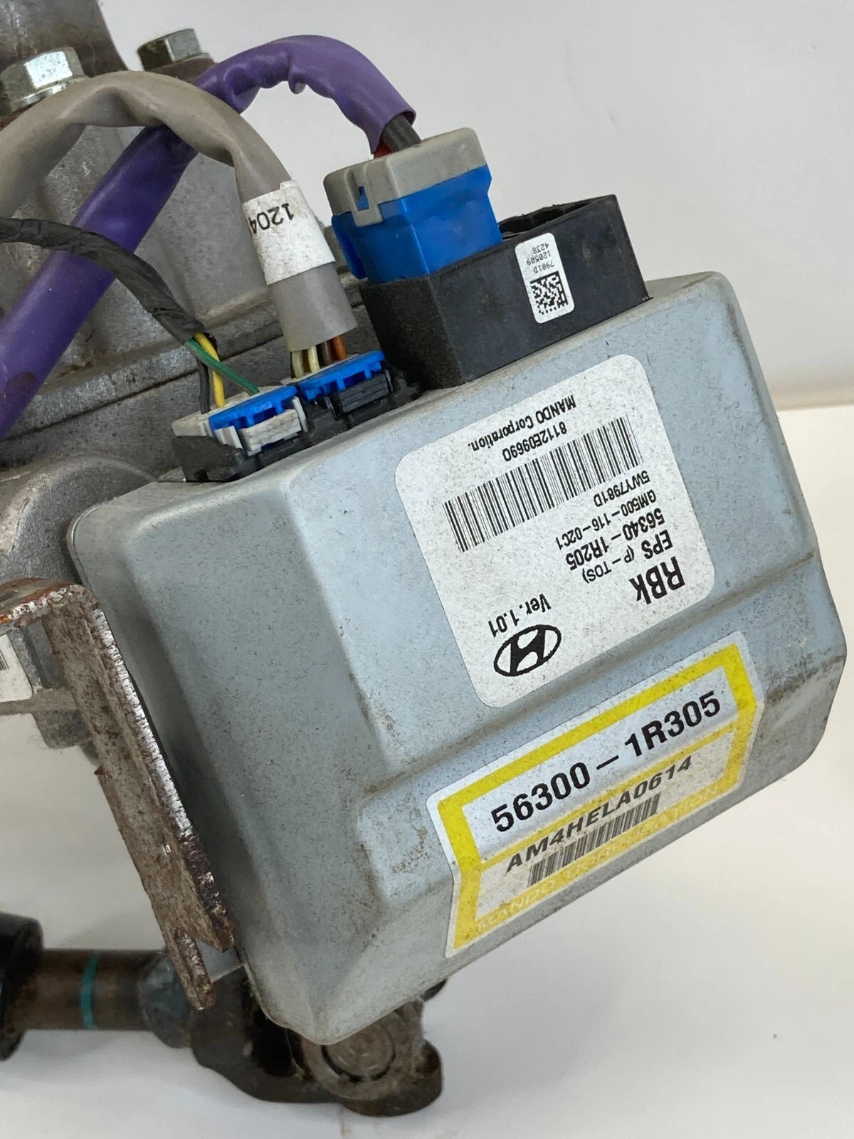 13-17 HYUNDAI ACCENT 1.6L A/T STEERING COLUMN POWER MOTOR W/ MODULE 56300-1R305