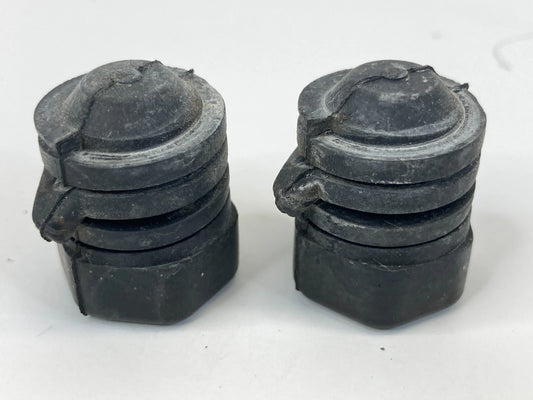 1996-2006 MAZDA MPV 99-05 MIATA FRONT HOOD BUMPER RUBBER ADJUSTMENT PAIR SET OEM