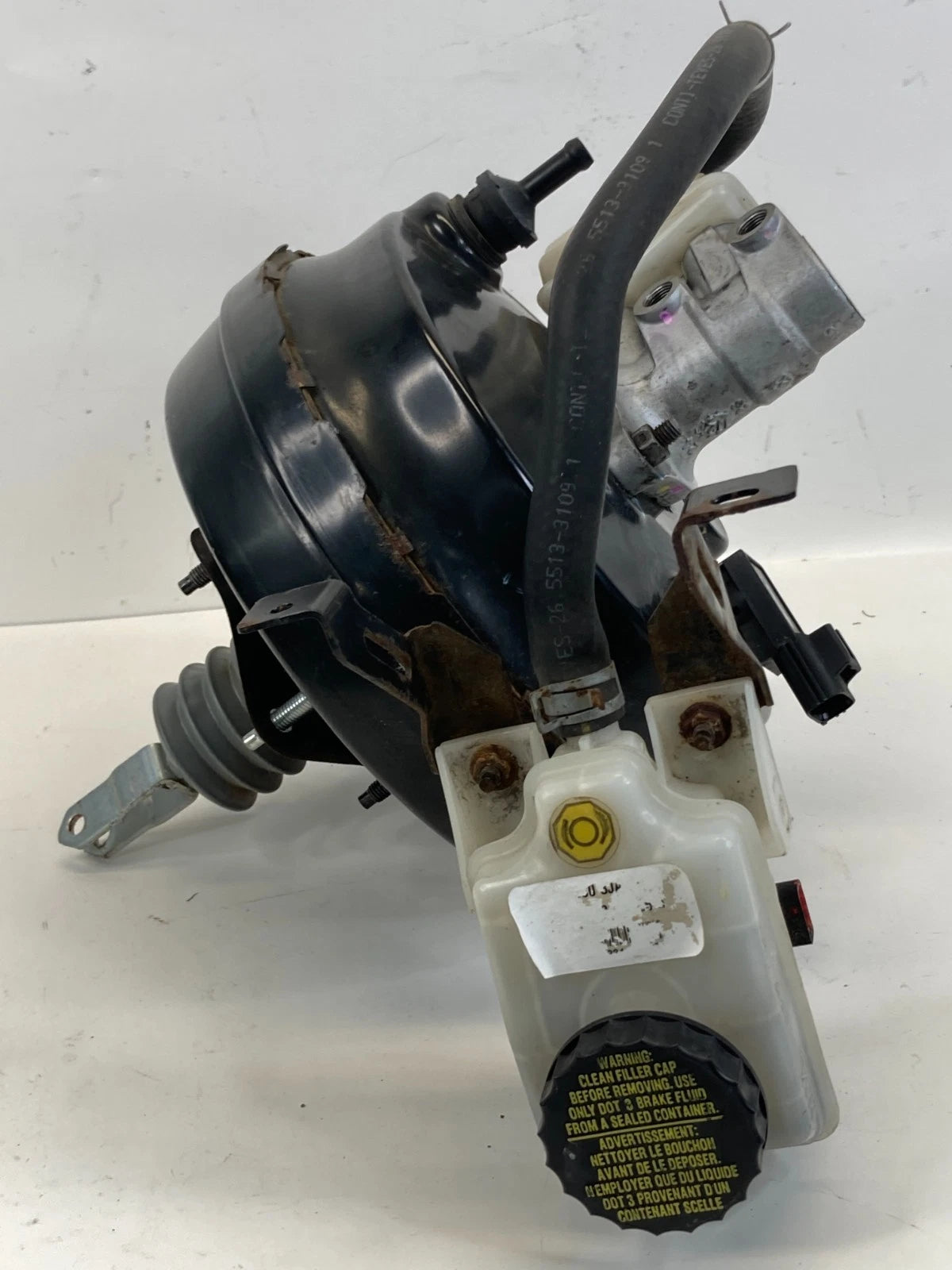 2013 INFINITI JX35 3.5L V6 POWER BRAKE BOOSTER MASTER CYLINDER ASSY 460073JA0A