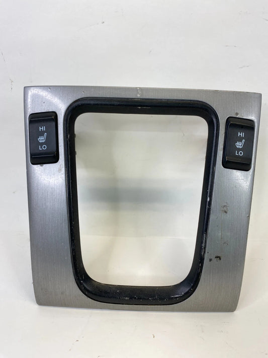 03-07 HONDA ACCORD SHIFTER TRIM BEZEL W/ HEATED SEAT SWITCHES OEM FACTORY M22831