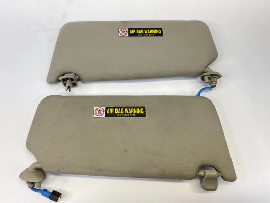 2009-2014 ACURA TL ROOF SUNVISOR SUN VISOR LEFT & RIGHT PAIR SET OEM