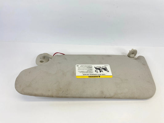 2007-2011 DODGE NITRO RIGHT PASSENGER SIDE SUN VISOR SHADE W/ ILLUMINATION OEM