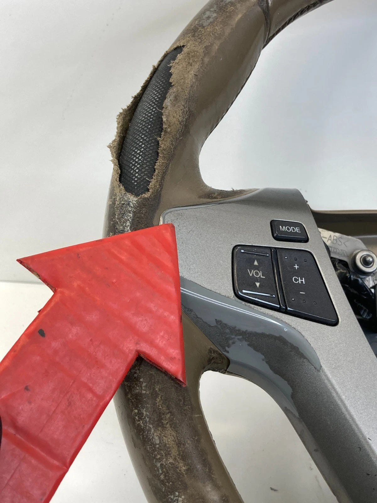 2010-2013 ACURA MDX STEERING WHEEL W/ CRUISE & AUDIO CONTROLS ASSY 6066087 OEM