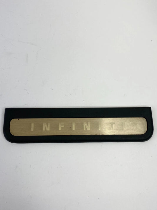 07 08 INFINITI G35 SEDAN REAR RH PASSENGER DOOR SILL SCUFF PLATE OEM 769B2-JK000